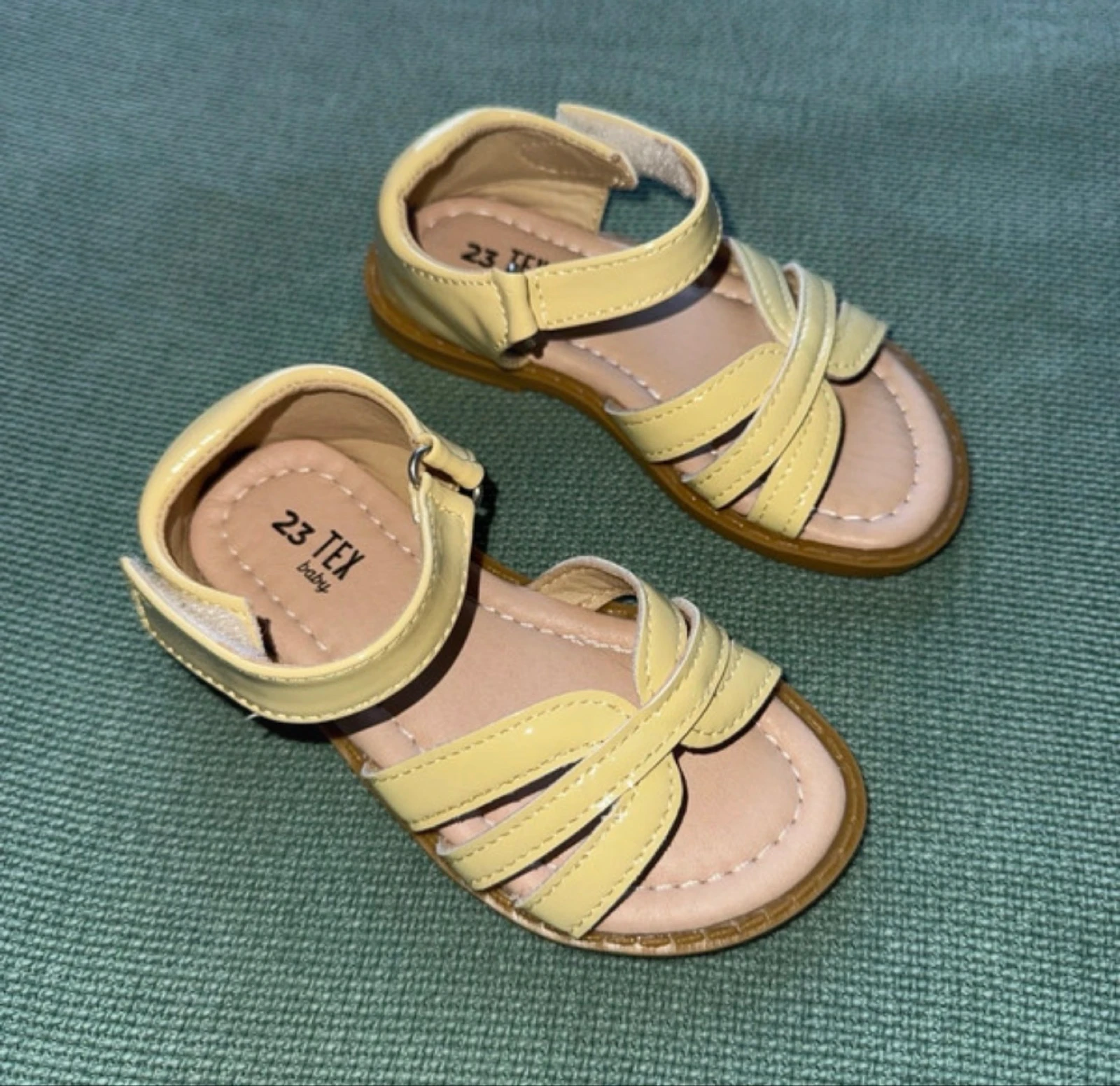 Sandálias Tex Baby T23 amarelas 💛 – photo 4